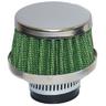 View Item 25mm Green Motorcycle Crankcase / Mini Moto / Pit Bike Air Breather Filter